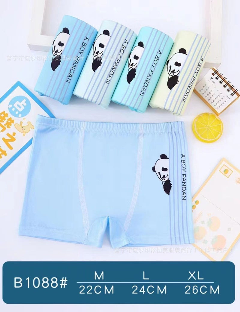 Childrens underwear cute cartoon printing childrens boxer shorts foreign trade cross-border boys and girls boxer shorts wholesale Playing boy  - Image 2
