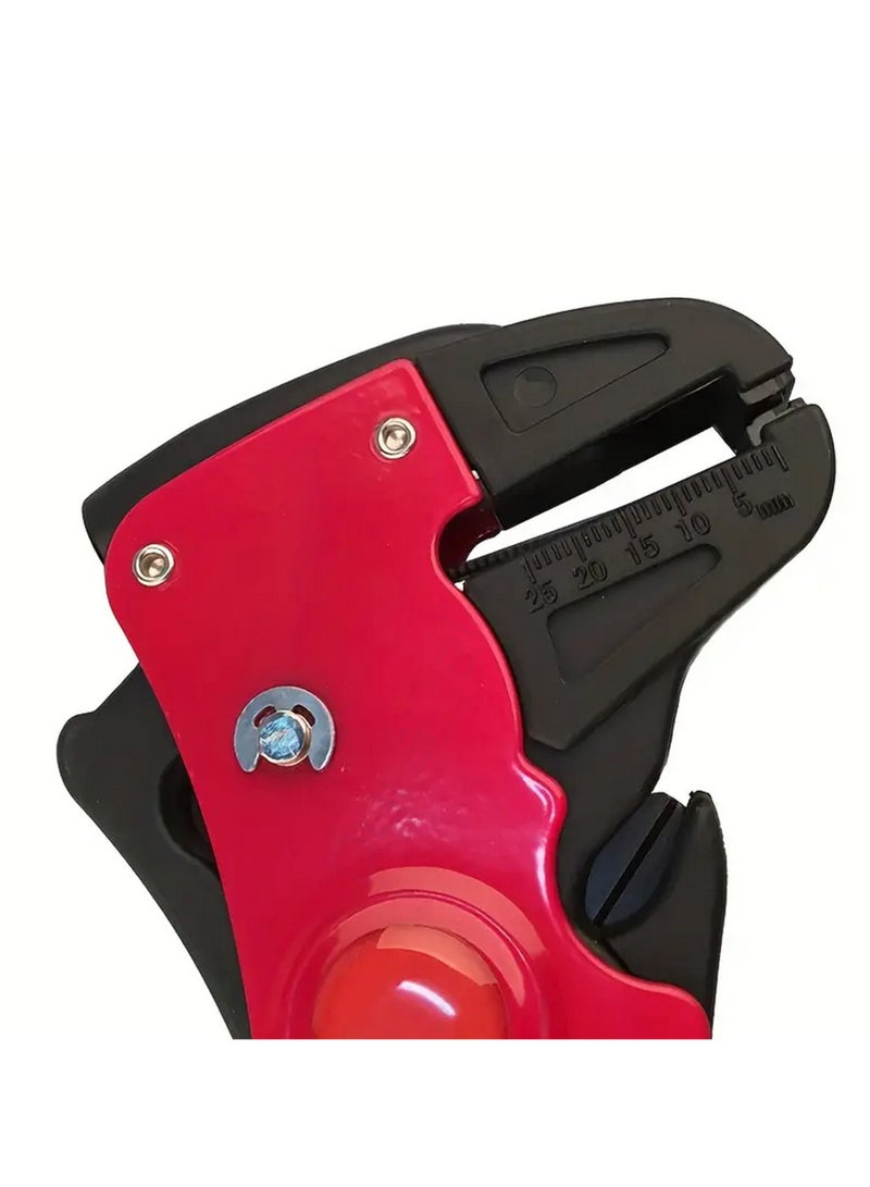 درافل أداة تجريد الأسلاك الأوتوماتيكية من Duravel، قاطعة أسلاك 2 في 1، أداة تجريد أسلاك ذاتية الضبط، أداة تجريد أسلاك كهربائية قابلة للتعديل، 10-24 AWG، أداة تجريد كابلات، قاطع كابلات للإصلاحات الكهربائية الصناعية والمنزلية - Image 2