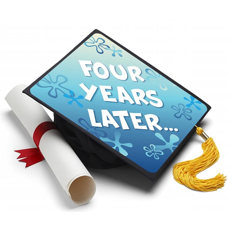 Tassel Toppers Four Years Later Grad Cap Tassel Toppers