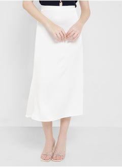 ELLA A-Line Satin Skirt  - Image 2