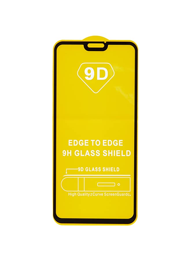 vesus 5D Tempered Glass Screen Protector For Huawei Y9 2019_Black