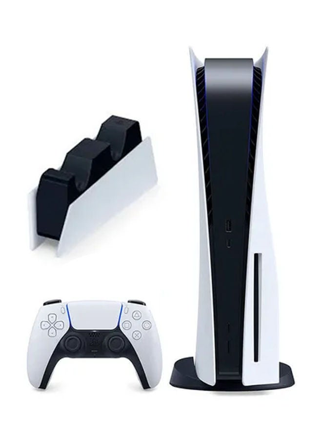 Sony PlayStation 5 Console (Disc Version) + DualSense Charging Station - Image 1
