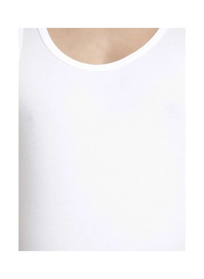 JOCKEY Jockey IC13 Men Tencel Micro Modal Cotton Rib Sleeveless Vest with Extended Length for Easy Tuck