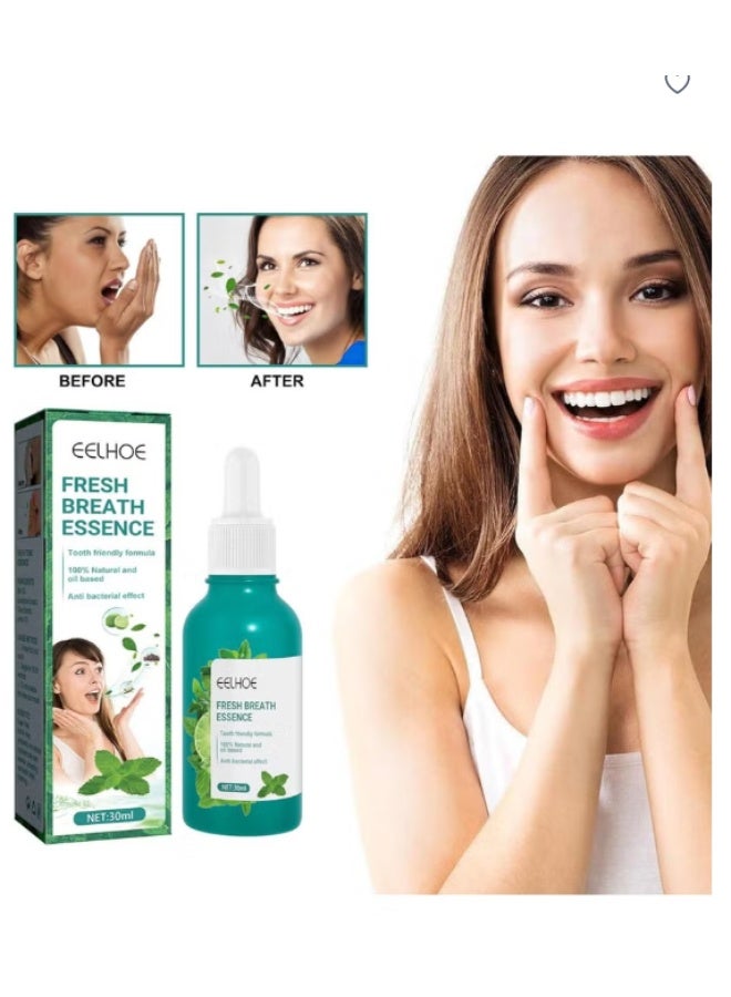 إيلهو خلاصة النفس المنعش 30 مل - سيروم للعناية بالفم يزيل رائحة الفم الكريهة - Image 2