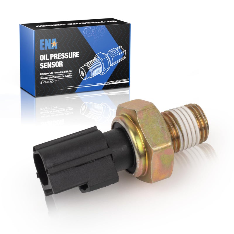 ENA Oil Pressure Sensor Switch for PS312 1S6865 1U5Z9278GA Compatible with 2001-2021 Ford Explorer Escape Ranger Transit Connect Fusion Focus C-Max Mercury Milan Mariner Lincoln MKZ Mazda 6 Tribute - Image 1