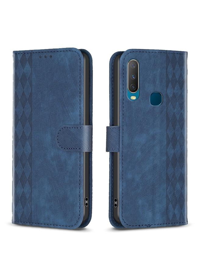 إيروريكس جراب لهاتف vivo Y11 / Y15 / Y12 / Y17 جراب هاتف من الجلد المنقوش - Image 1