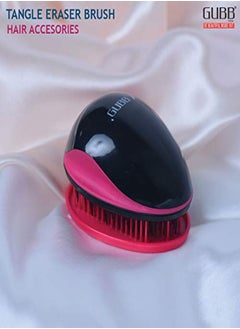 GUBB Tangle Eraser Detangling Brush ; Reduces Hair Breakage & Damage ; Suitable For All Hair Type ; Faster N Easier Detangle Wet Or Dry Hair With No Pain ; Color May Vary Scottish Range  - Image 5