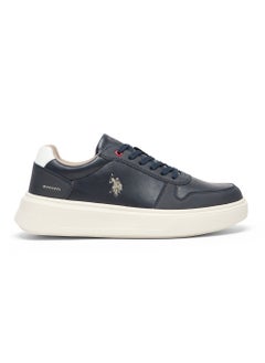 U.S. Polo Assn. Men's Navy Low-Top Casual Sneakers – Classic Style with Durable Sole for All-Day Comfort  - Image 1