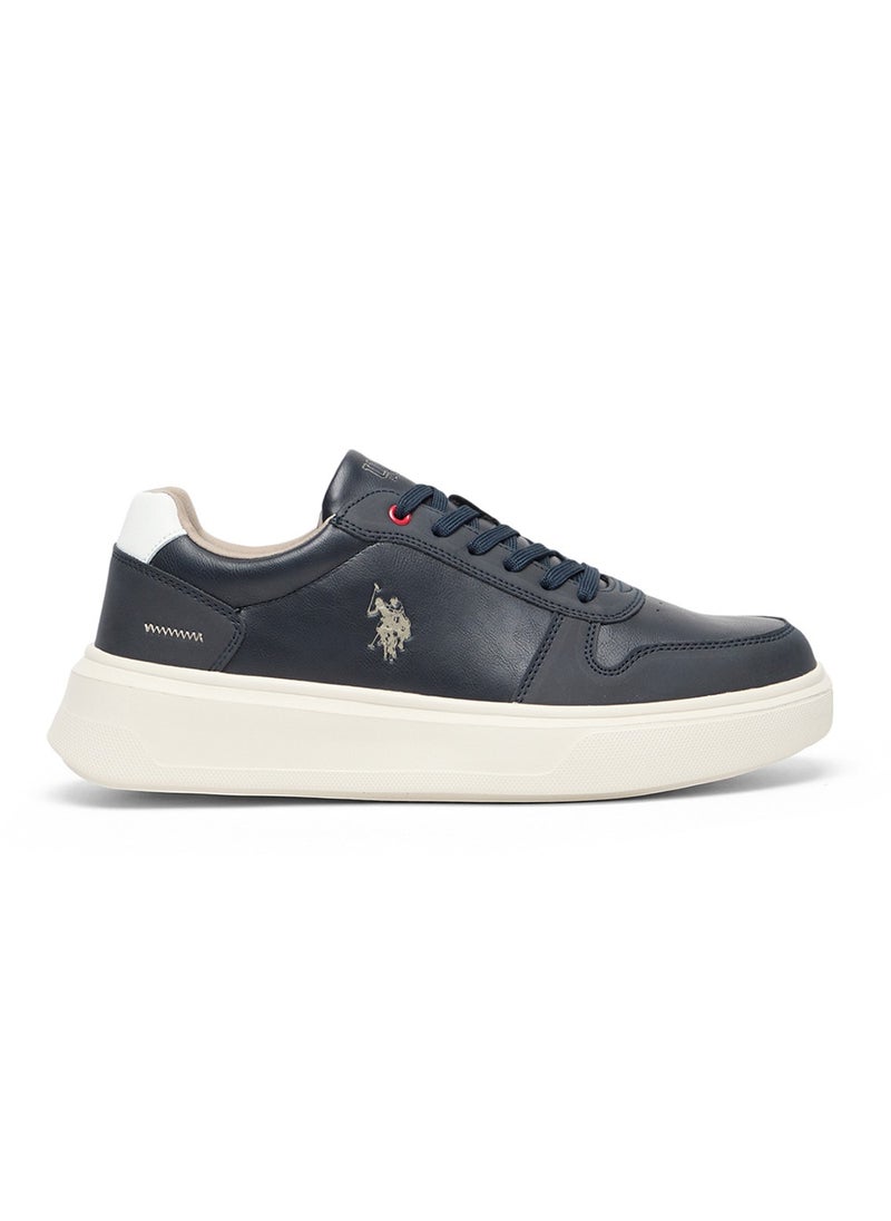 U.S. Polo Assn. Men's Navy Low-Top Casual Sneakers – Classic Style with Durable Sole for All-Day Comfort  - Image 1