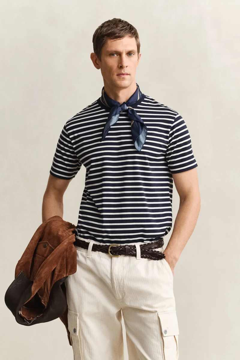 GANT Pima Cotton Striped T-Shirt