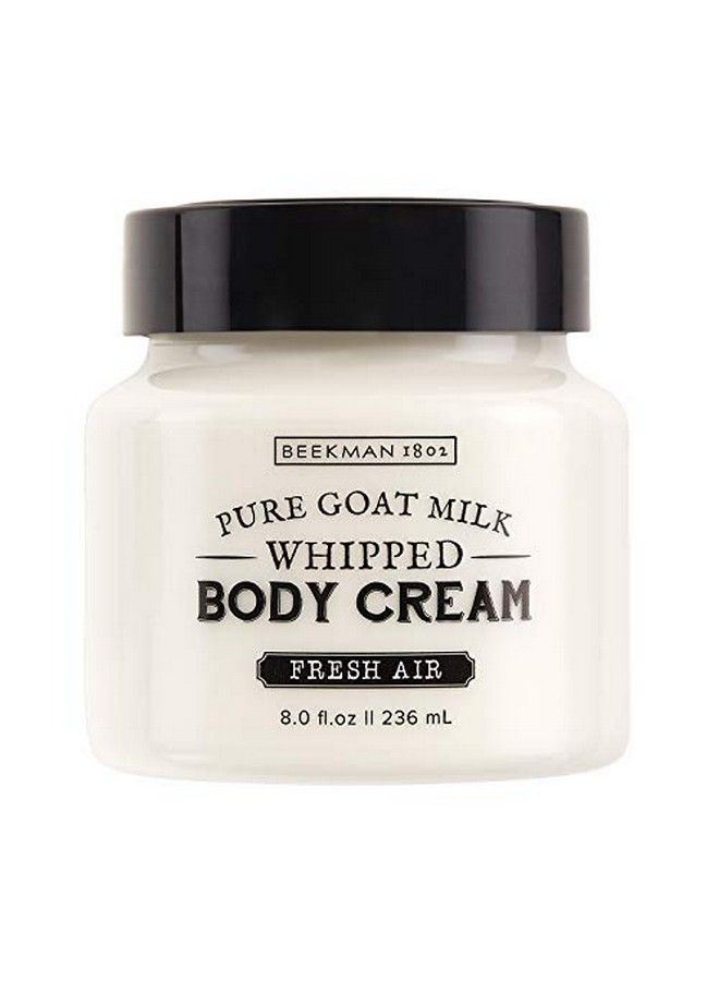 Beekman 1802 - Whipped Body Cream Fresh Air Goat Milk Body Butter Daily Hydration For Dry Skin Naturally Exfoliating Body Cream Good For Sensitive Skin Goat Milk Bodycare 8 Oz - Image 1