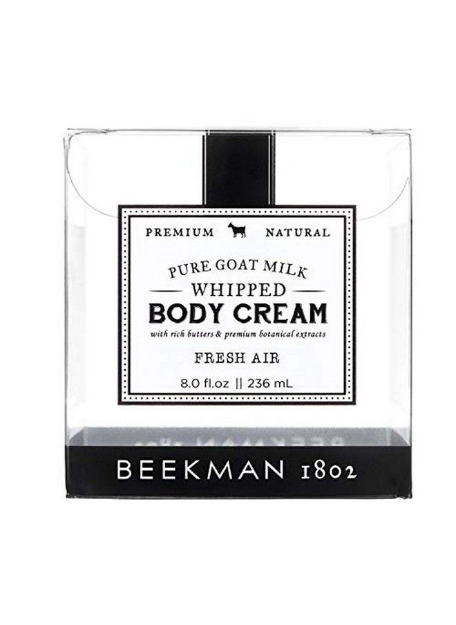 Beekman 1802 - Whipped Body Cream Fresh Air Goat Milk Body Butter Daily Hydration For Dry Skin Naturally Exfoliating Body Cream Good For Sensitive Skin Goat Milk Bodycare 8 Oz - Image 1