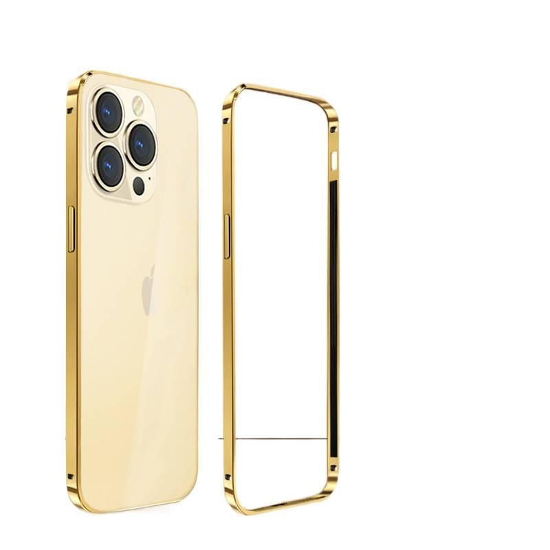 غطاء واقي، أسود، باللون الأسود إطار معدني , تبديد الحرارة، لـ iPhone 14 / 14 Plus / 14 Pro / 14 Pro Max خفيف الحمل للاستخدام الداخلي للاستخدام المنزلي - Image 5