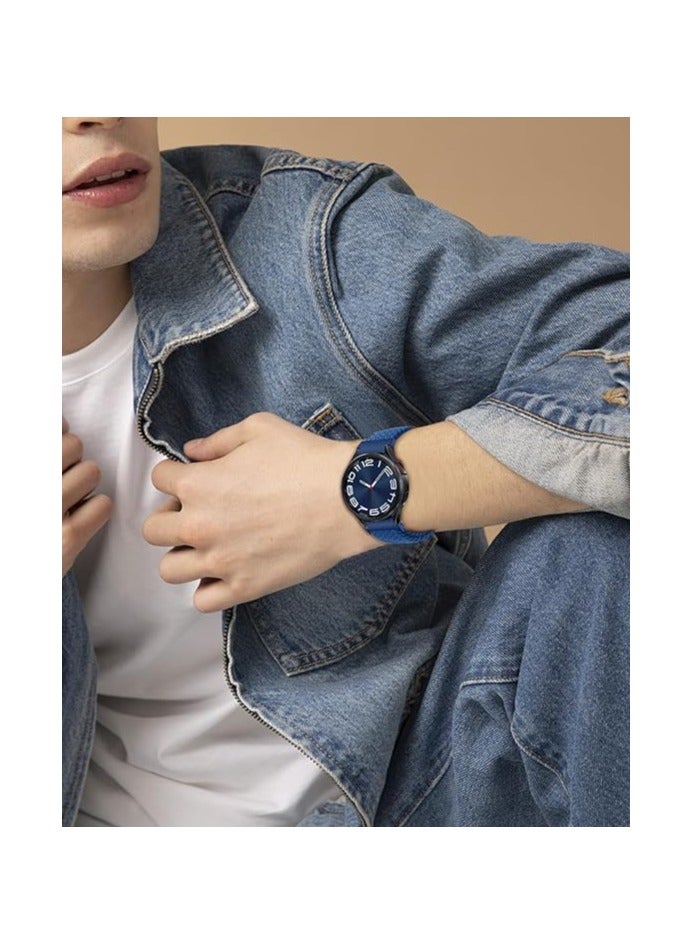 22mm Magnetic Band for Samsung Galaxy Watch 3 45mm/Watch 46mm/Gear S3/Huawei watch GT4 GT3 46MM/Huawei Watch 3/4/GT2E/GT2 Pro/GT GT2 46MM/Amazfit GTR 4/3/3Pro/2/2e, Stretchy Braided Nylon Sport Strap - Image 2