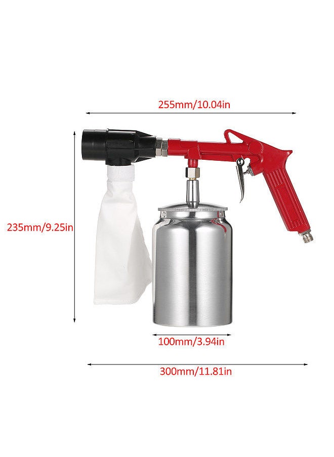 Generic - Sand Blaster Kit Abrasive Sand Blasting Shot Sandblaster with Nozzle Rust Remove Abrasive Sand Blasting for Sandblast Cabinets - Image 1