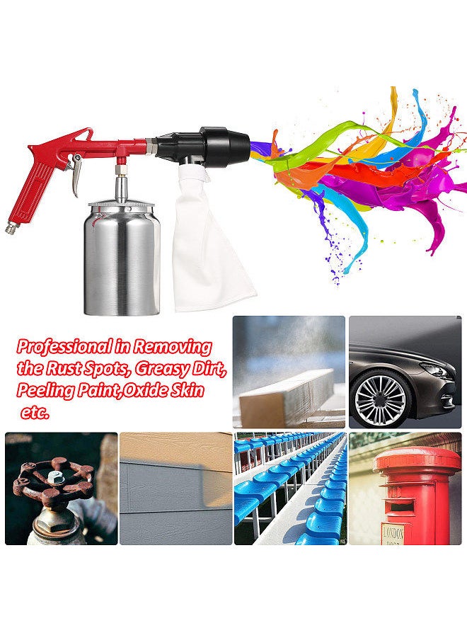 Generic - Sand Blaster Kit Abrasive Sand Blasting Shot Sandblaster with Nozzle Rust Remove Abrasive Sand Blasting for Sandblast Cabinets - Image 1