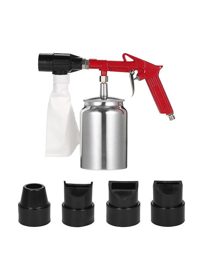 Generic - Sand Blaster Kit Abrasive Sand Blasting Shot Sandblaster with Nozzle Rust Remove Abrasive Sand Blasting for Sandblast Cabinets - Image 1