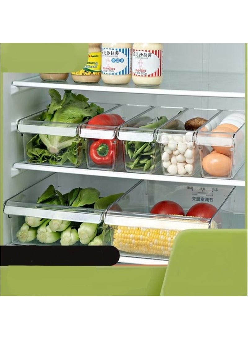 ALMUFARREJ - 4 Pieces Refrigerator Drawer Storage Organizer Boxes - Image 1