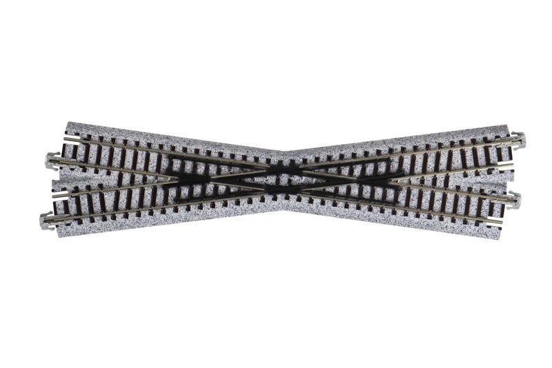 Kato USA Inc. N 186mm 7-5/16 15-Degree Left-Hand Crossing KAT20300 N Track - Image 1