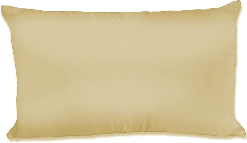 Spasilk Satin Pillowcase for Hair and Face, Queen/Standard, King Size - Champagne Pillowcase - Image 1