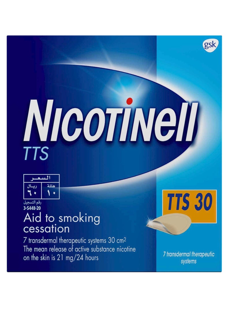 NICOTINELL Nicotinell TTS-30 21mg Patch 7pcs - Image 1