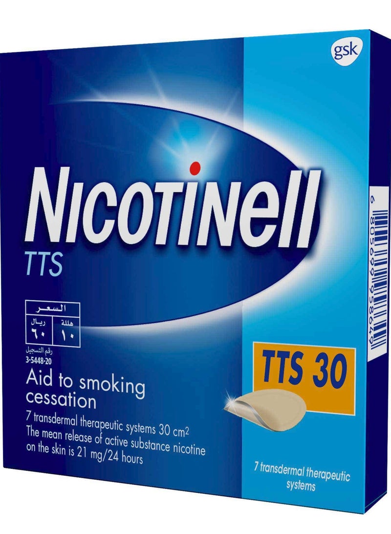 NICOTINELL Nicotinell TTS-30 21mg Patch 7pcs - Image 3