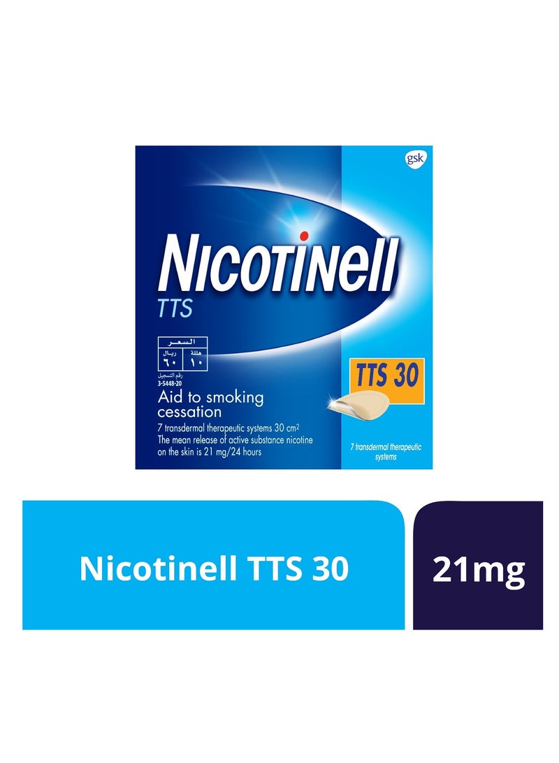 NICOTINELL Nicotinell TTS-30 21mg Patch 7pcs - Image 4