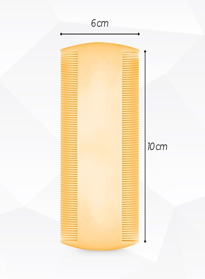 Zeyu 3-Piece Hair Comb Set | Multipurpose Dressing, Lice & Detangling Combs for Men & Women | All-Purpose Hair Brush Combo (Multicolour, 3Pcs_Lice_Comb) - Image 4