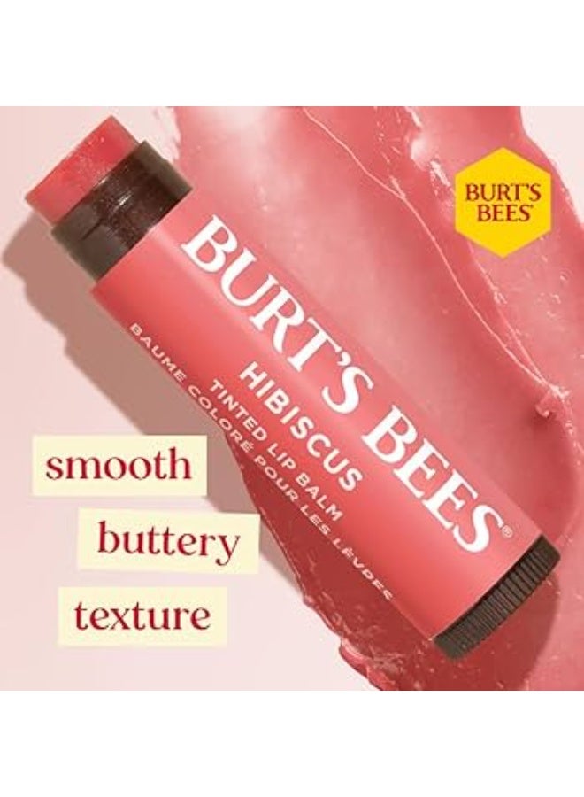 Burt's Bees Tinted Lip Balm Hibiscus 4.25g - Image 2