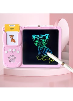 Generic Talking Flash Cards LCD Writing Tablet Board Pad Toddler Toy  Games For Children Letters Learning  - Image 1