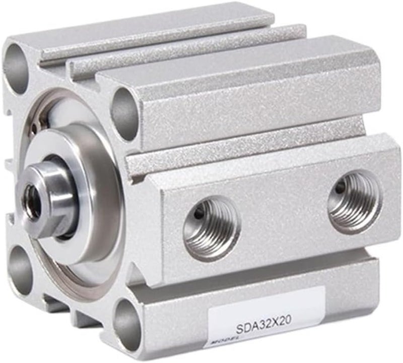 1pcs SDA12/16/20/25/32 Compact Cylinder Without Magnet Female Thread(40mm Stroke,16mm Bore) - Image 1