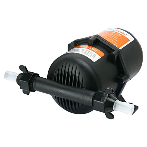 Amarine Made 0.75L 125 PSI,Pre-Pressurized Accumulator Tank Pressure Storage Vessel Hold Water Under Pressure Water Pump Flow Control Internal Bladder 25oz for Boat,Marine, RV,Caravan - Image 4