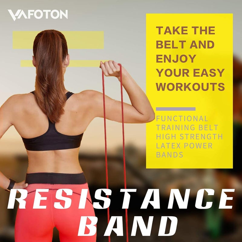 VAFOTON Pull Up Assist Bands - Latex Resistance Band Loop for Strength Training and Muscle Building - Image 2