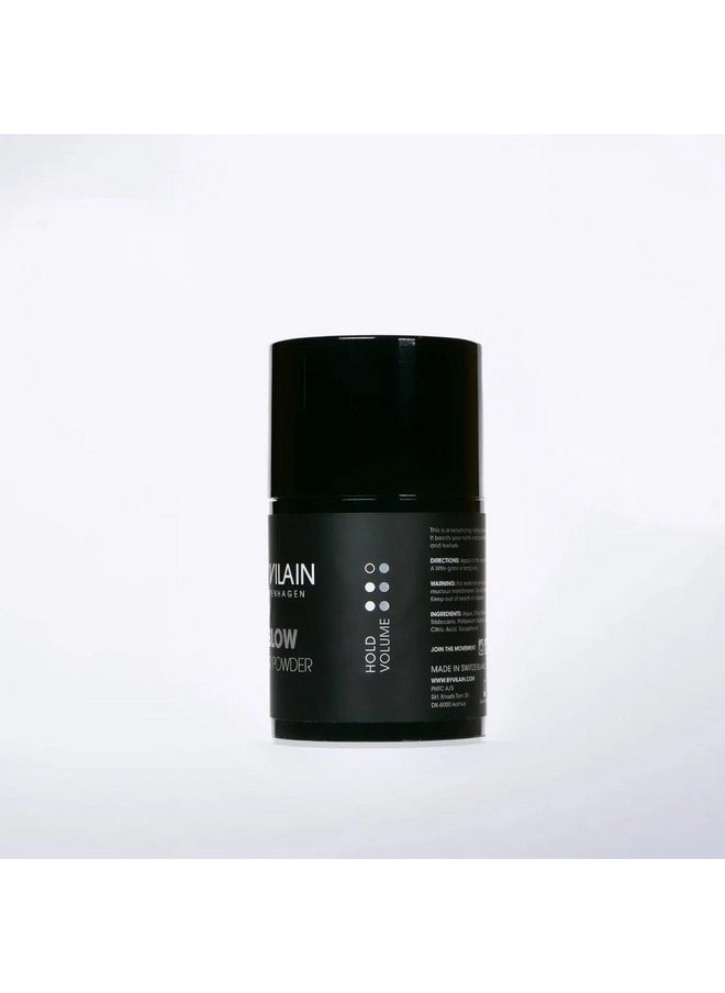 By Vilain Blow Hair Powder - Fill In Thinning Hair Texturizing & Volumizing Styling Powder For Men For Instantly Thicker, Fuller Looking Hair Volume Zero Shine Restylable Hold Texturizing Powder 12G  - Image 3