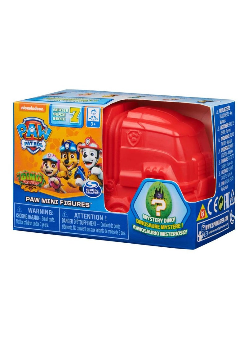 باو بترول مجموعة شخصيات باو باترول دينو ريسكيو باو الصغيرة العمياء (قد تختلف الألوان) - قطعة واحدة لكل منها - Image 1