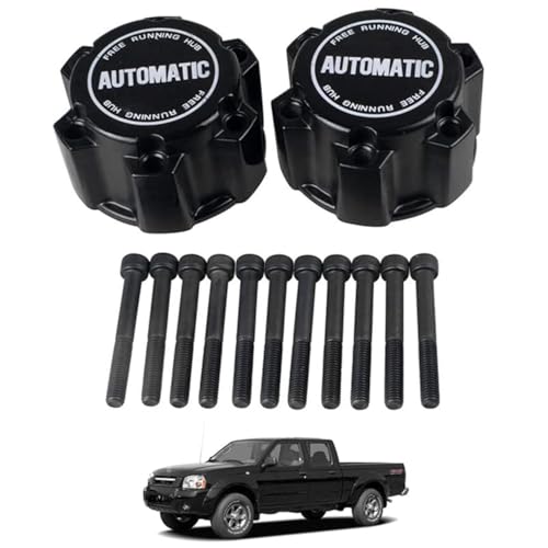SixBuys Automatic Free Running Wheel Hubs Lock 28 Spline fits for Nissan Frontier X-Terra Navara D22 2.4 3.3L 1998-2003 40260-1S700 402601S700 - Image 1
