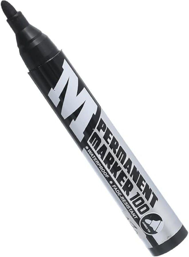 M&G Permanent Marker, Rounded Tip for Bold Labeling and Marking on Multiple Surfaces - Image 2