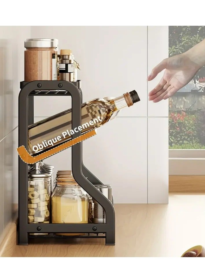 Talala Spice Rack 3 Tier Spice Rack Organizer, Spices Organizers and Storage Racks, Kitchen Standing Spice Jars Shelf for Countertop Storage - Image 3