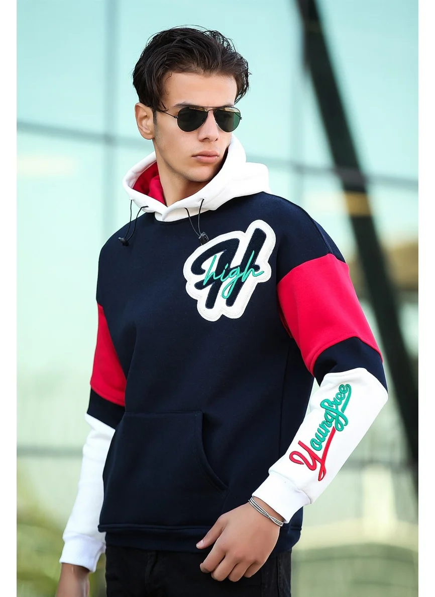 Miron High Embroidered Sweatshirt Regular Fit