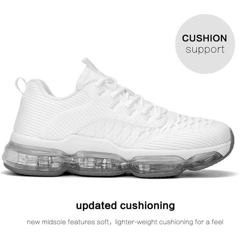 Luogoks Women's Slip On Running Shoes Non Slip Walking Shoes Lightweight Gym Workout Shoes Breathable Fashion Sport Shoes - Image 3