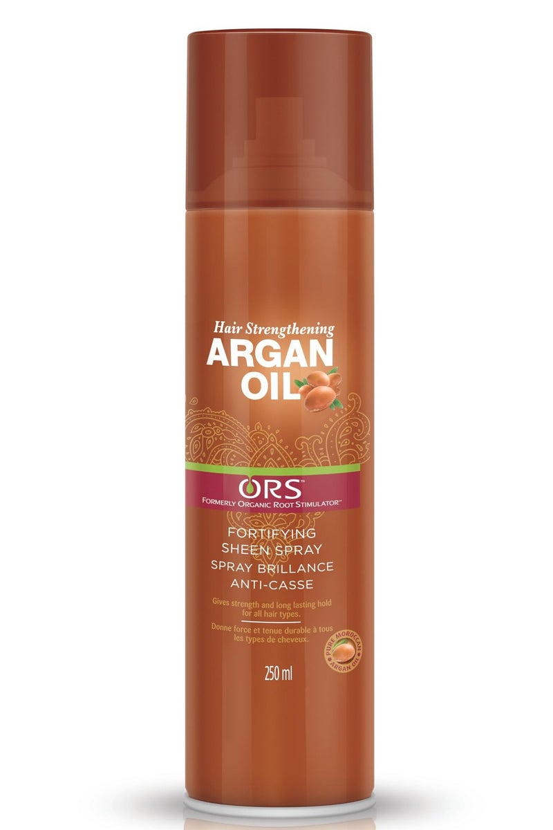 أو آر اس بخاخ زيت الارغان لتقوية وتغذية الشعر 250 مل.