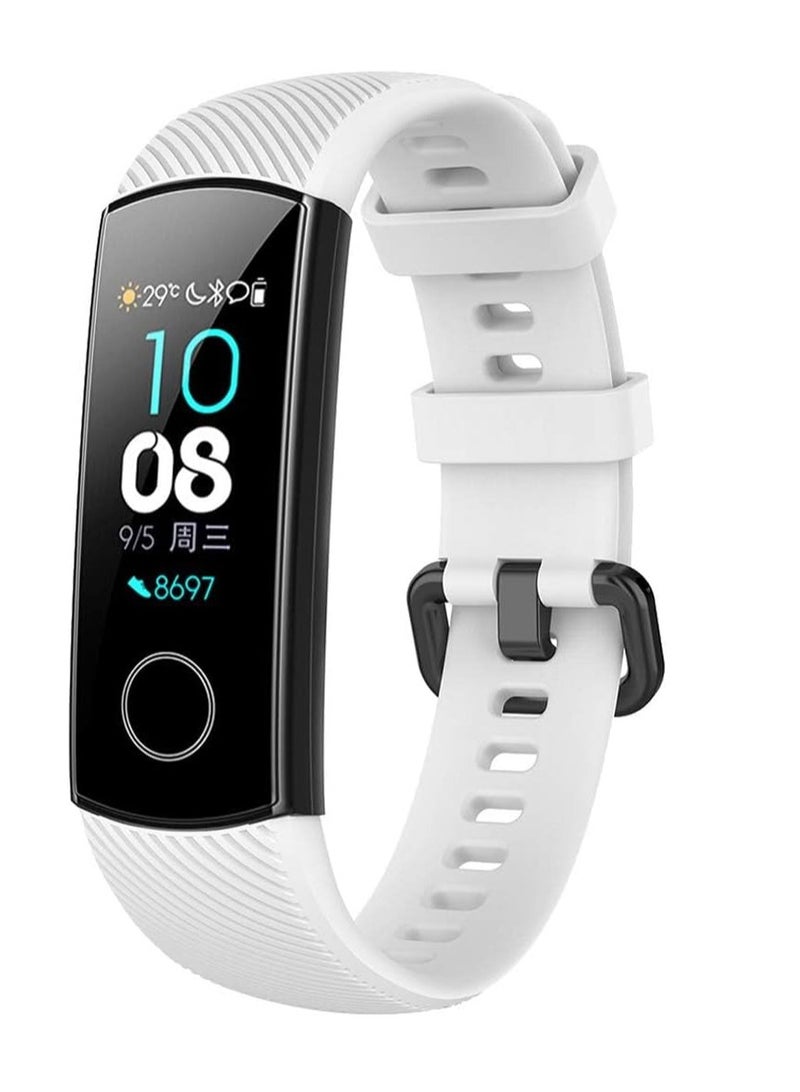 Compatible for Honor Band 3 Strap, Soft Silicone Sport Wristband Adjustable Accessory Bracelet Replacement Band for Honor Band
