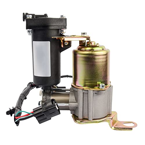 Flynsu 48910-60021 Air Suspension Compressor W/Dryer Replacement for 2003-2009 Lexus GX470 Toyota 4Runner 4.7L 48910-60020 Flynsu - Image 2