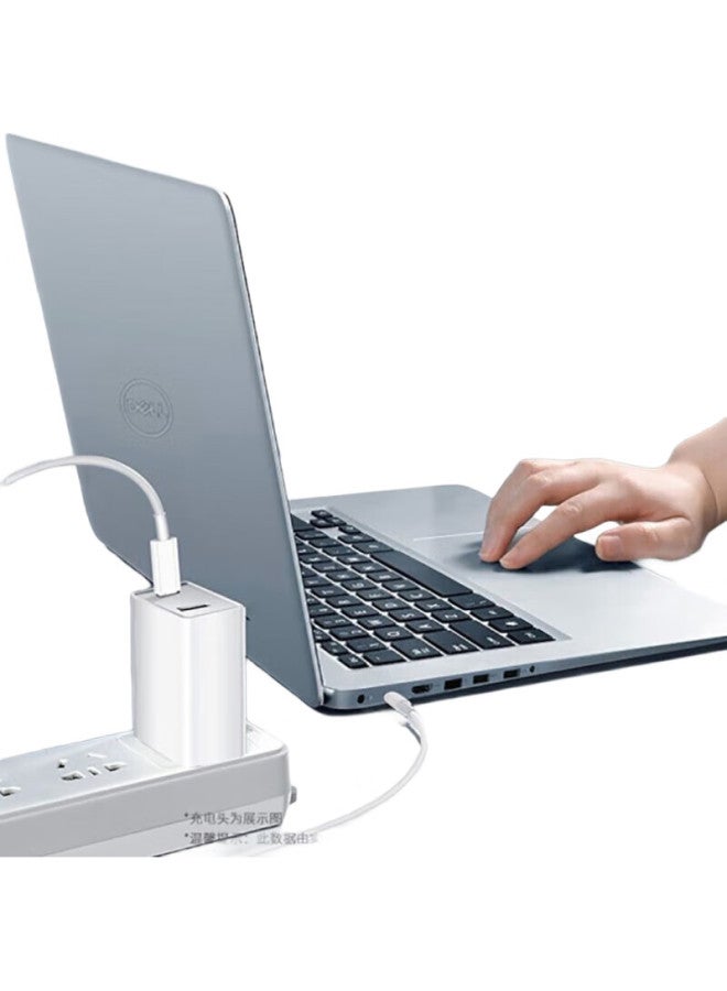 Trendsetter Dual-Head Type-C Charging Cable, 65W Fast Charging, 2 Meters Extended, Suitable For Lenovo, Hp, Dell, Xiaomi, Huawei, Apple Computers, Pd Power Cord - Image 2