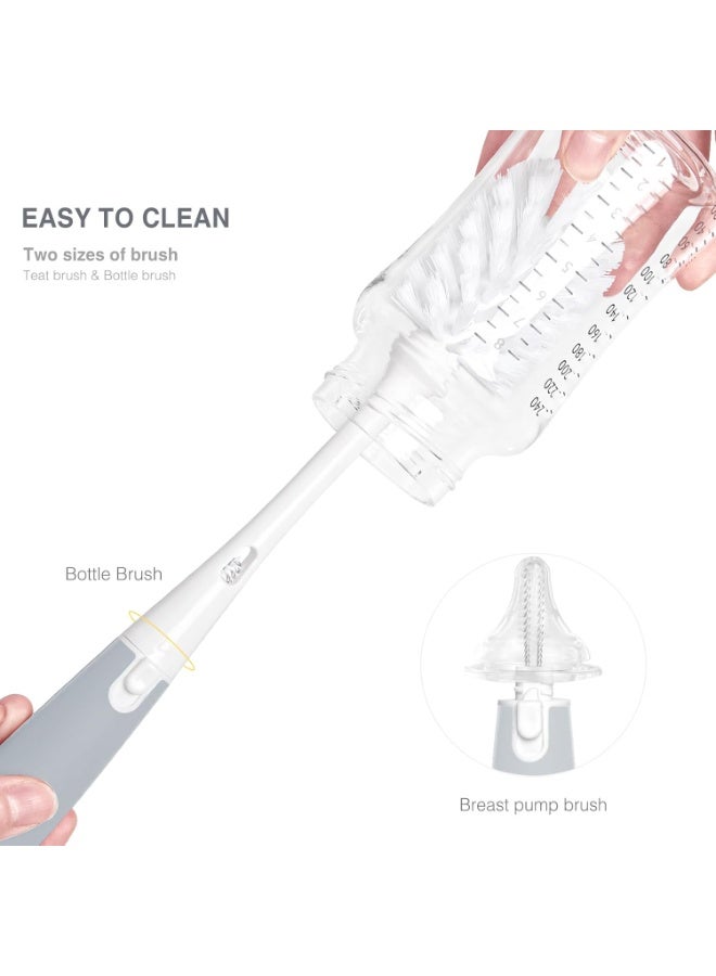 Termichy رف تجفيف زجاجات الأطفال للسفر من تيرميشي، حجم مدمج بسعة كبيرة للأمهات العاملات، زيارة العائلات، الأصدقاء أو التخييم مع الطفل غاري - Image 2