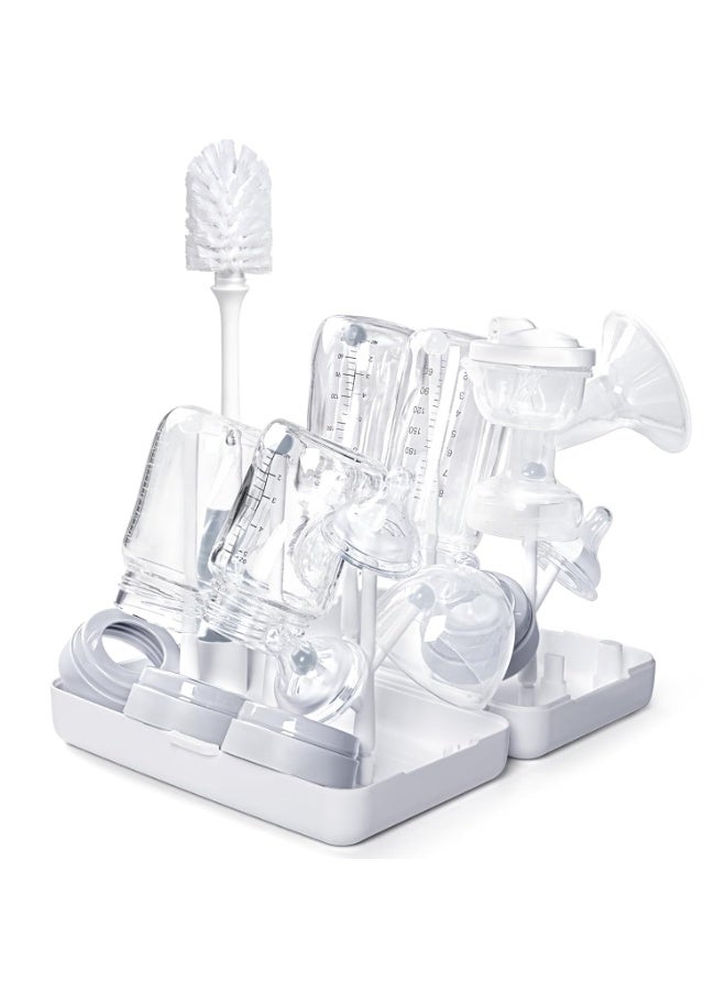 Termichy رف تجفيف زجاجات الأطفال للسفر من تيرميشي، حجم مدمج بسعة كبيرة للأمهات العاملات، زيارة العائلات، الأصدقاء أو التخييم مع الطفل غاري - Image 1