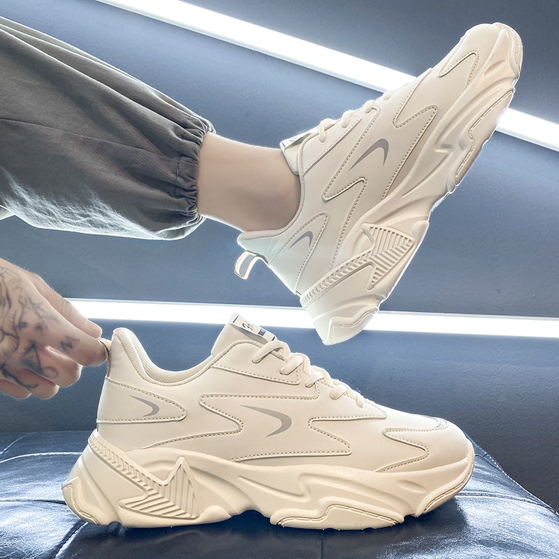 Trendy Brand Men'S Shoes Spring Youth Sports Casual White Shoes Increased Putian Torre Summer Trendy Shoes - Image 2