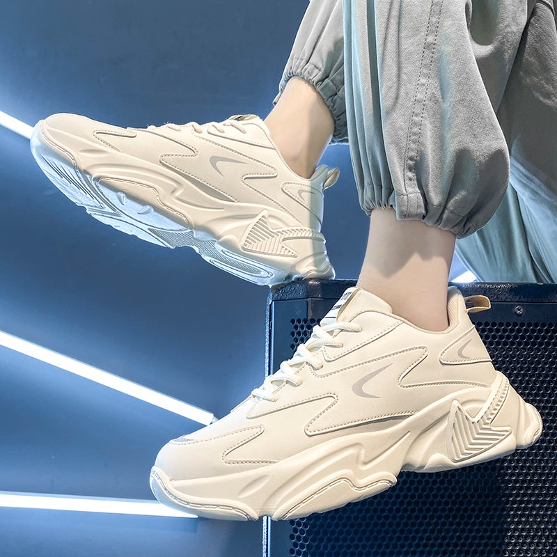 Trendy Brand Men'S Shoes Spring Youth Sports Casual White Shoes Increased Putian Torre Summer Trendy Shoes - Image 3