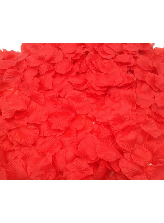 CODE FLORIST 2200 PCS Red Silk Rose Petals Wedding Flower Decoration - Image 3