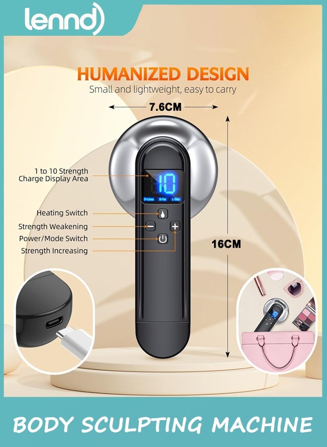 LENND Body Sculpting Machine - Professional Cordless Cellulite Massager - Suitable for Belly, Neck, Leg, Hip, Arm - Image 4
